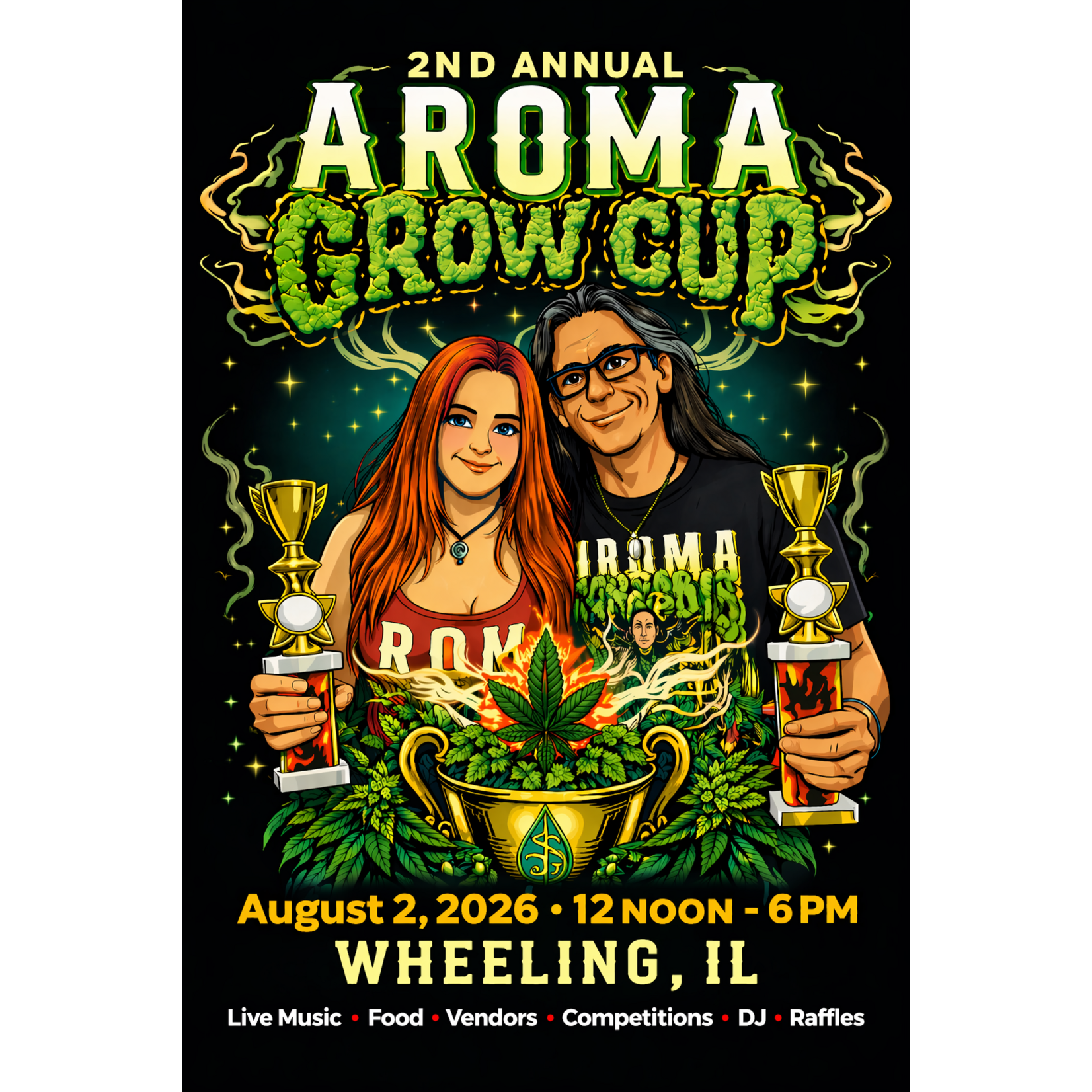 Aroma Cup 2nd Annual - August 2, 2026     12-6pm  - Preorder