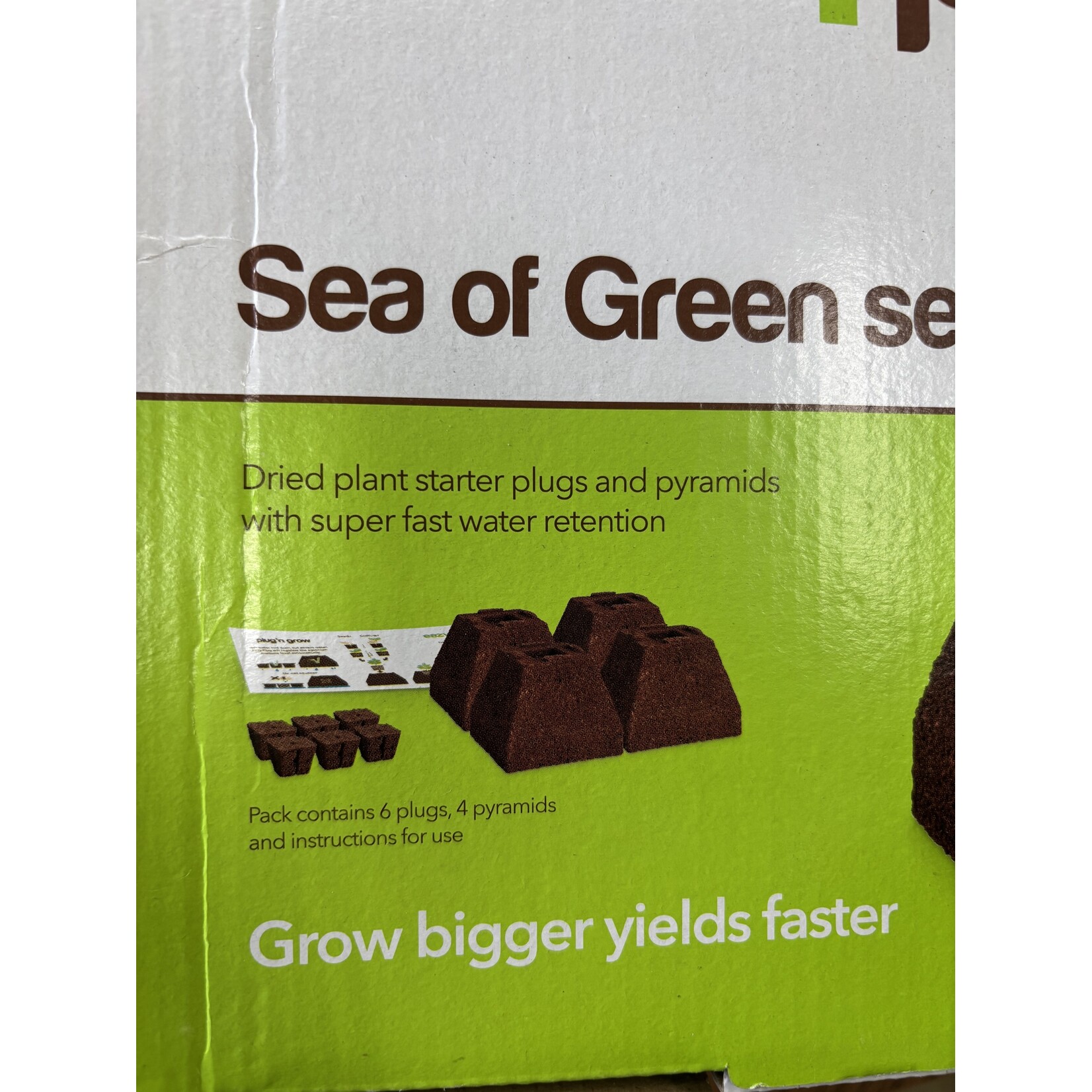 Easy Plug Eazy Plug Sea of Green Kit - 6 plugs 4 pyramids