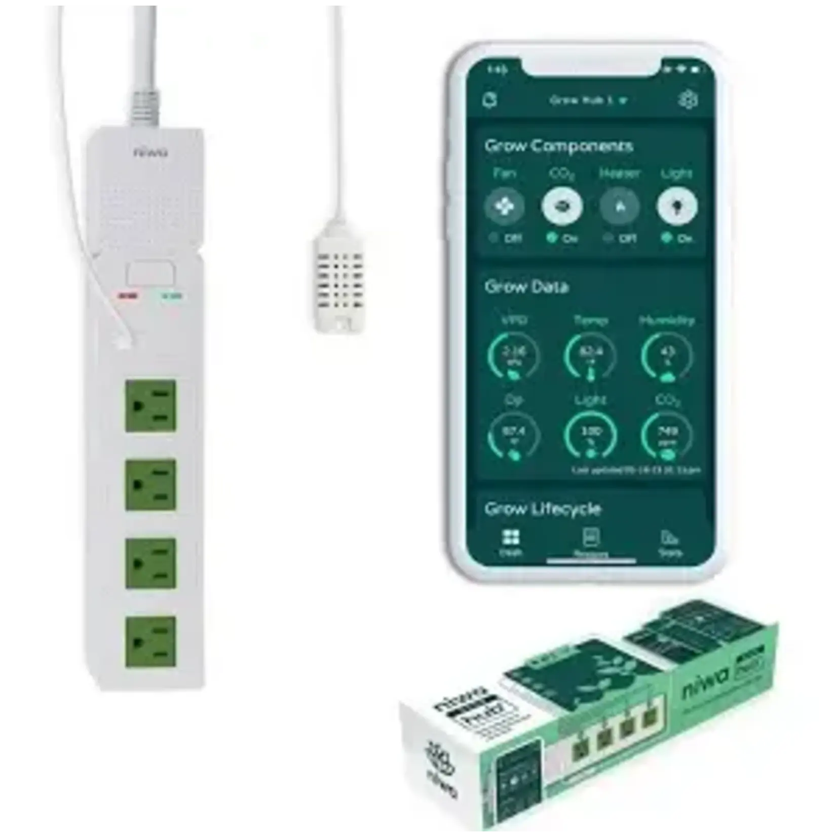 NIWA NIWA Grow Hub+ Automated Grow Room Smart Garden Controller