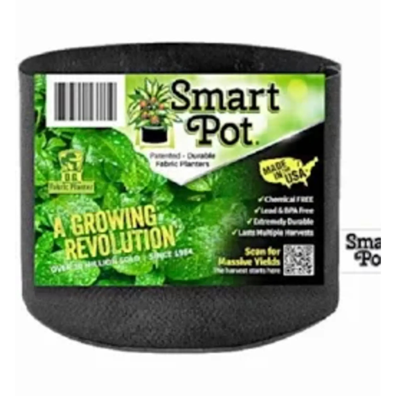 Smart Pot Smart Pot, 1 gal, 7" x 5.5" SF