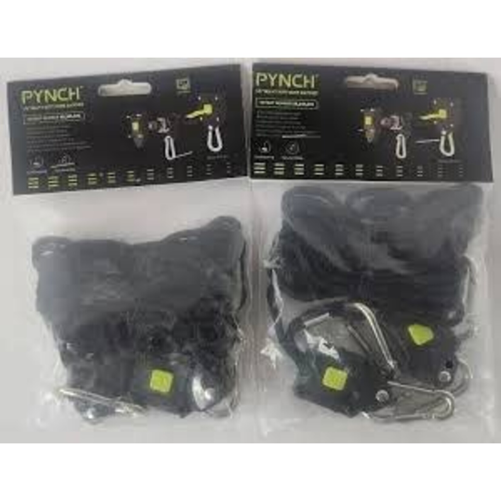 Pynch 1/8" Press Button Rope Ratchet, 1 pair FS