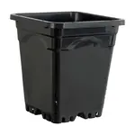 12" Square Pot Black Hydrofarm