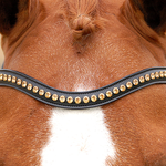Dy'on NE02I Dy'on V-Shape “Yellow gold” Swarovski Browband