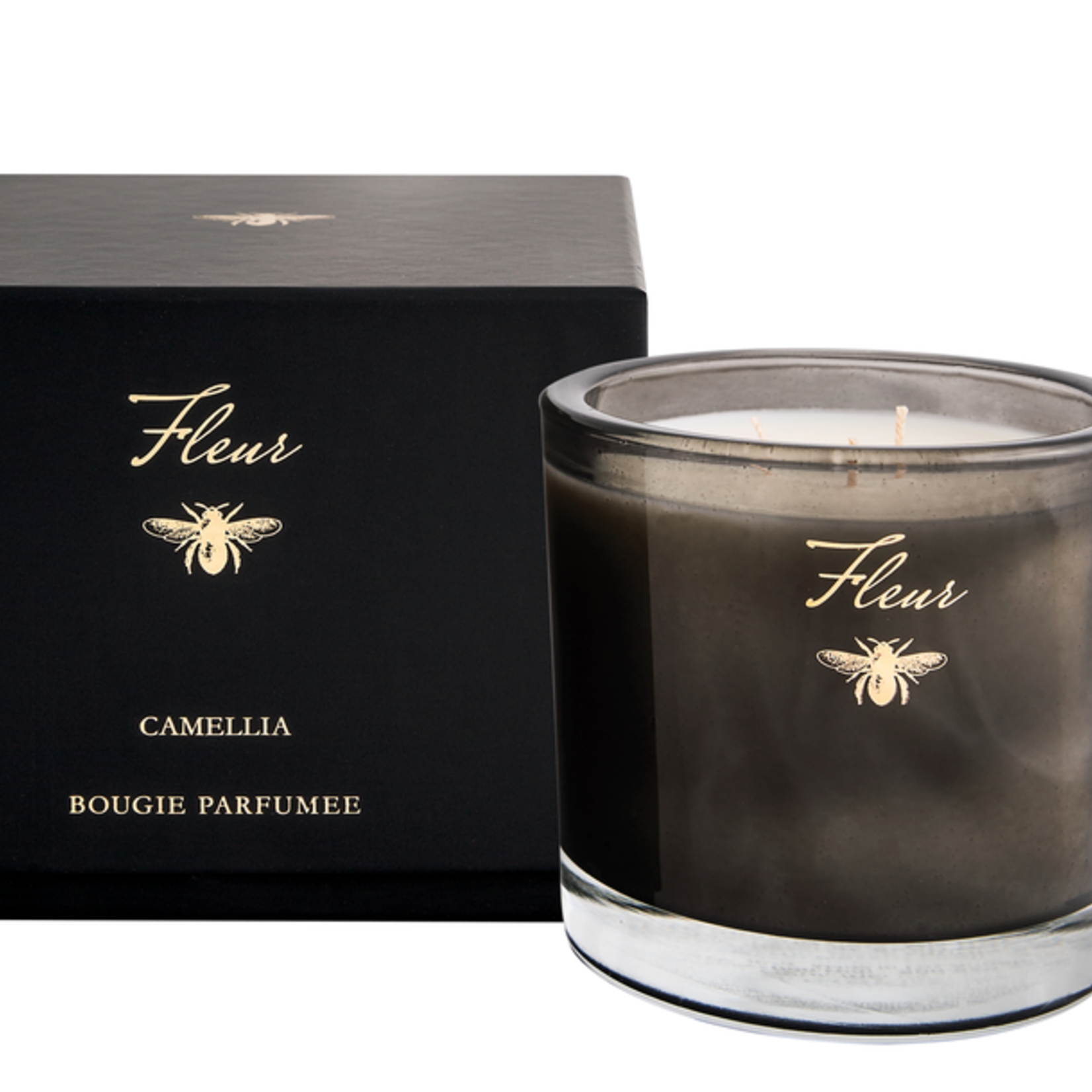 Fleur Candles Fleur Candles, 3-Wick Soy Candle, 120 hour burn time