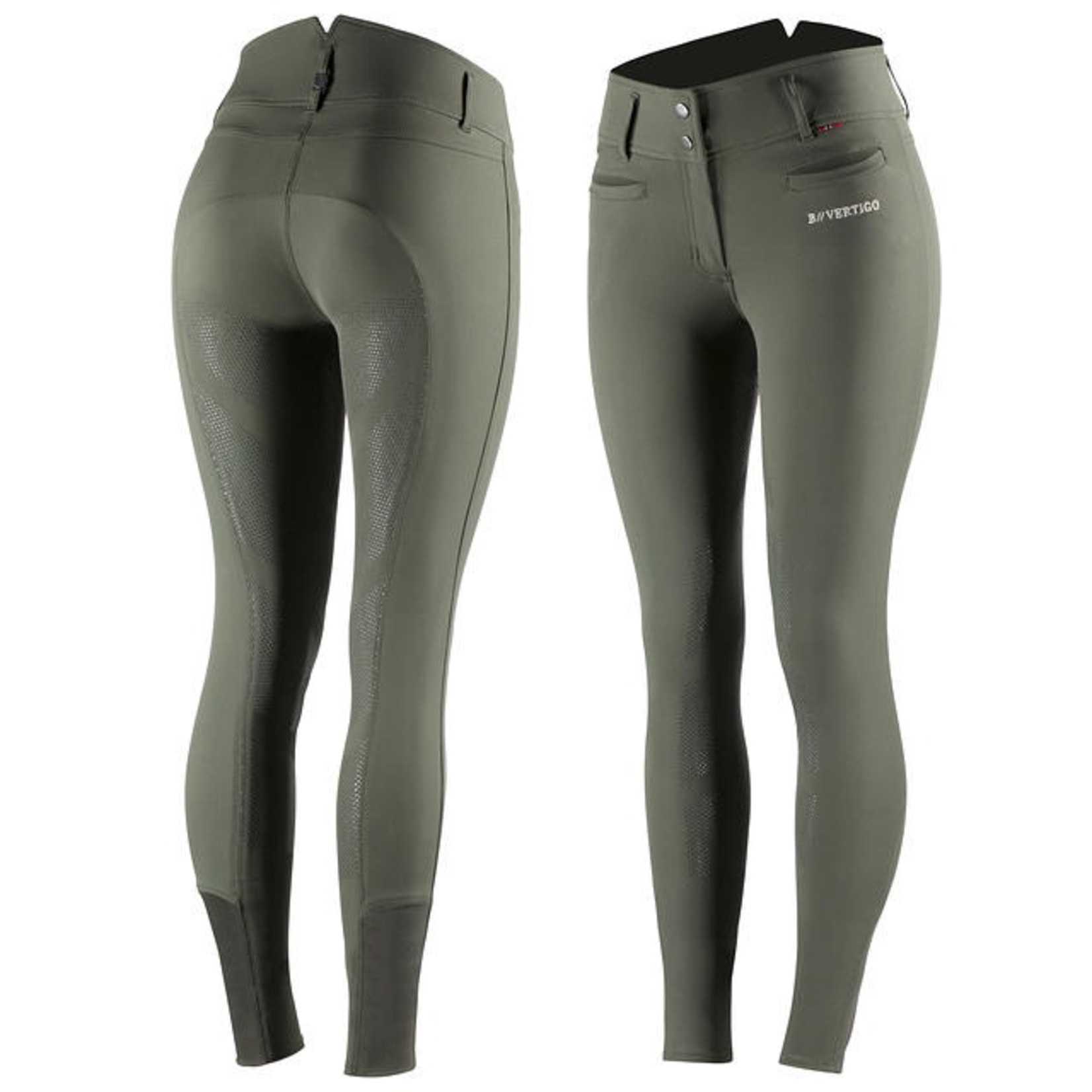 B-Vertigo B Vertigo Tiffany Women’s High-Waist Full Seat Silicone Grip Breeches
