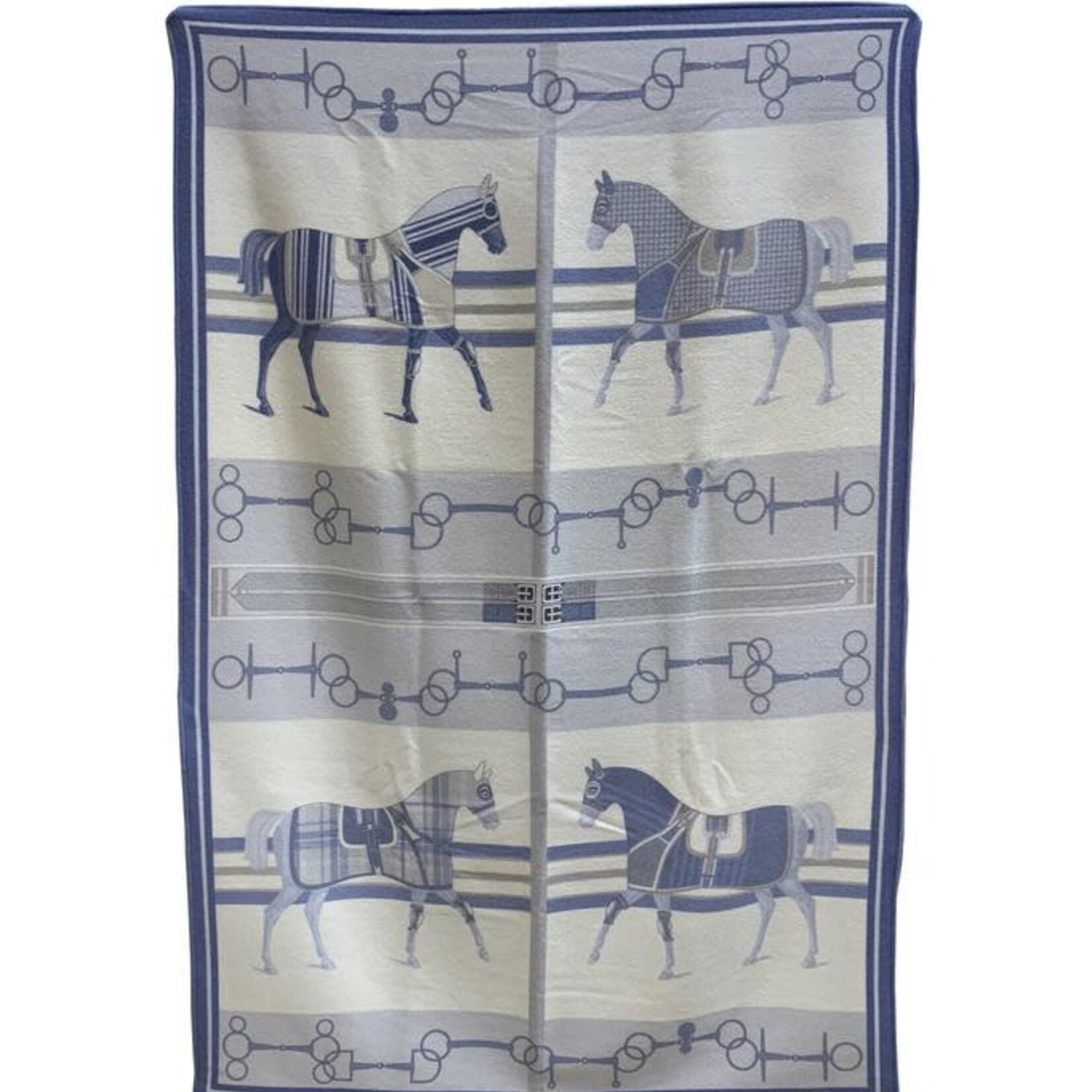 Rani Arabella Superfine Wool Printed Throw
