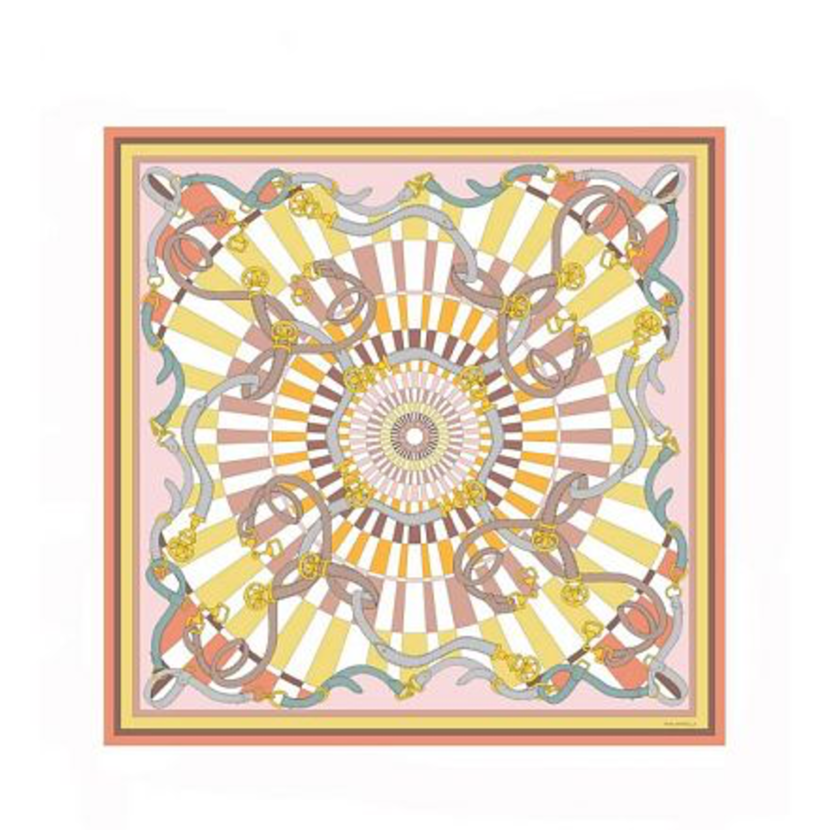 Rani Arabella Printed Cashmere Firenze Shawl