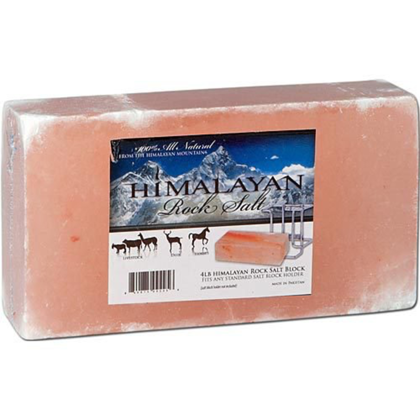 Hilton Herbs Himalayan Rock Salt Brick - Minerals and Trace Elements 4.4 LBS