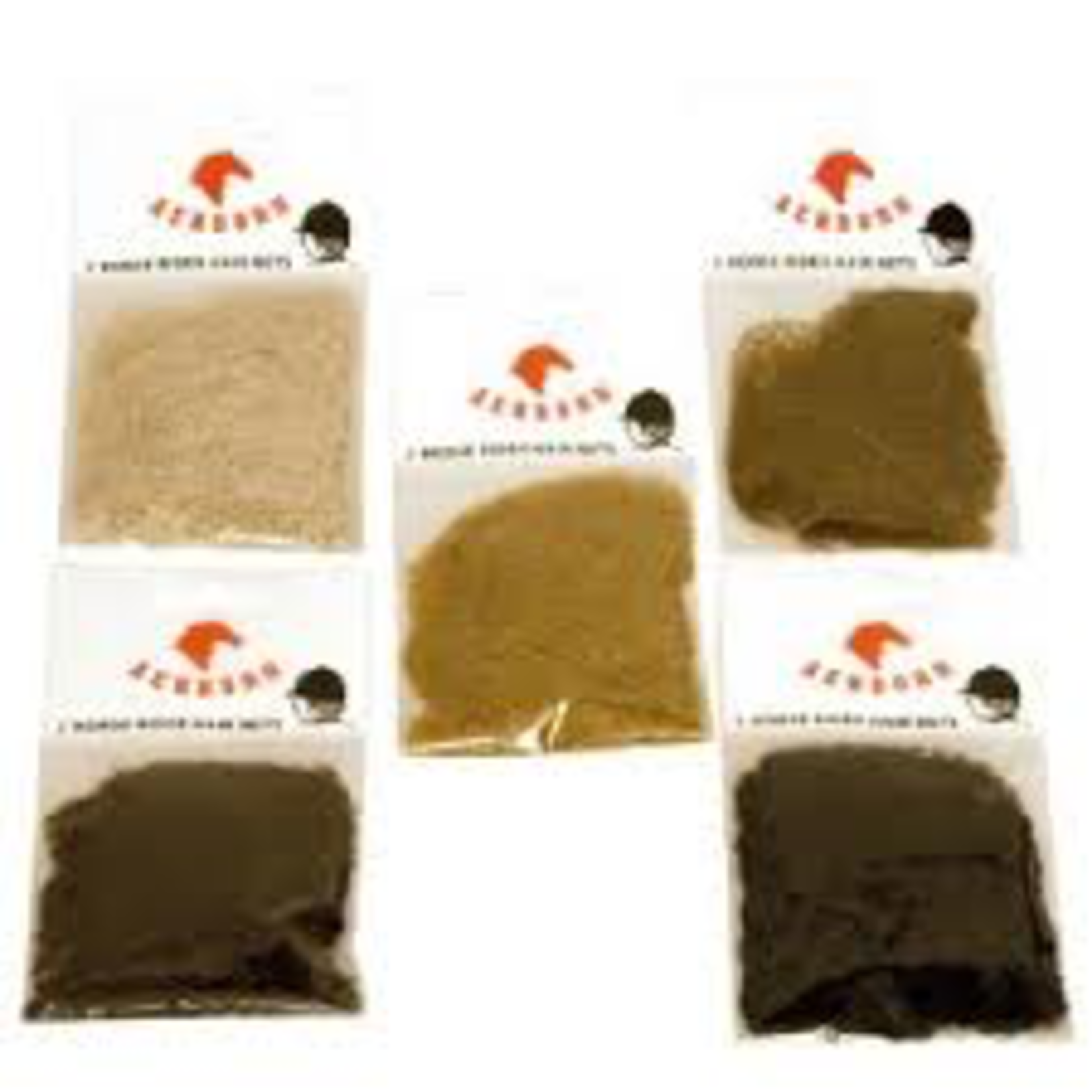 Aerborn Aerborn Heavy Wt. Hair Net 2pk  Medium Brown