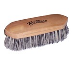 Tail Wrap Large Grey Union Fiber Brush in Steel Dust