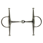 Full Cheek Eggbutt Snaffle, 5” w/ 5 1/4” Cheeks