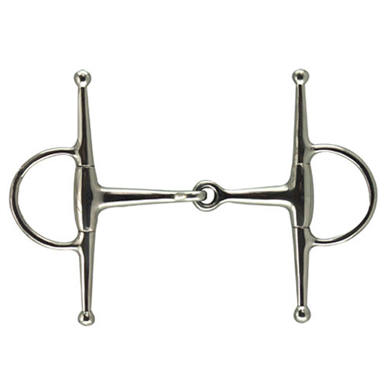 Full Cheek Eggbutt Snaffle, 5” w/ 5 1/4” Cheeks