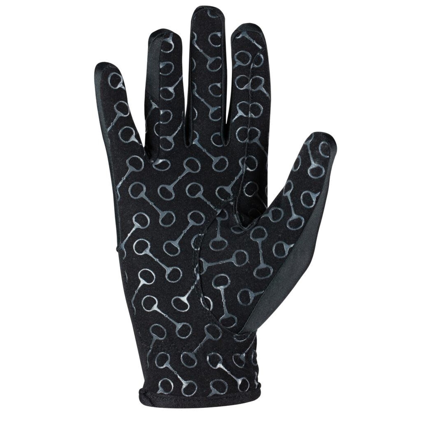 Water-repellent Padded Gloves - Black/dinosaurs - Kids