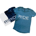 RIDE RIDE Youth Short Sleeve Crew Neck Tee (logo top left)