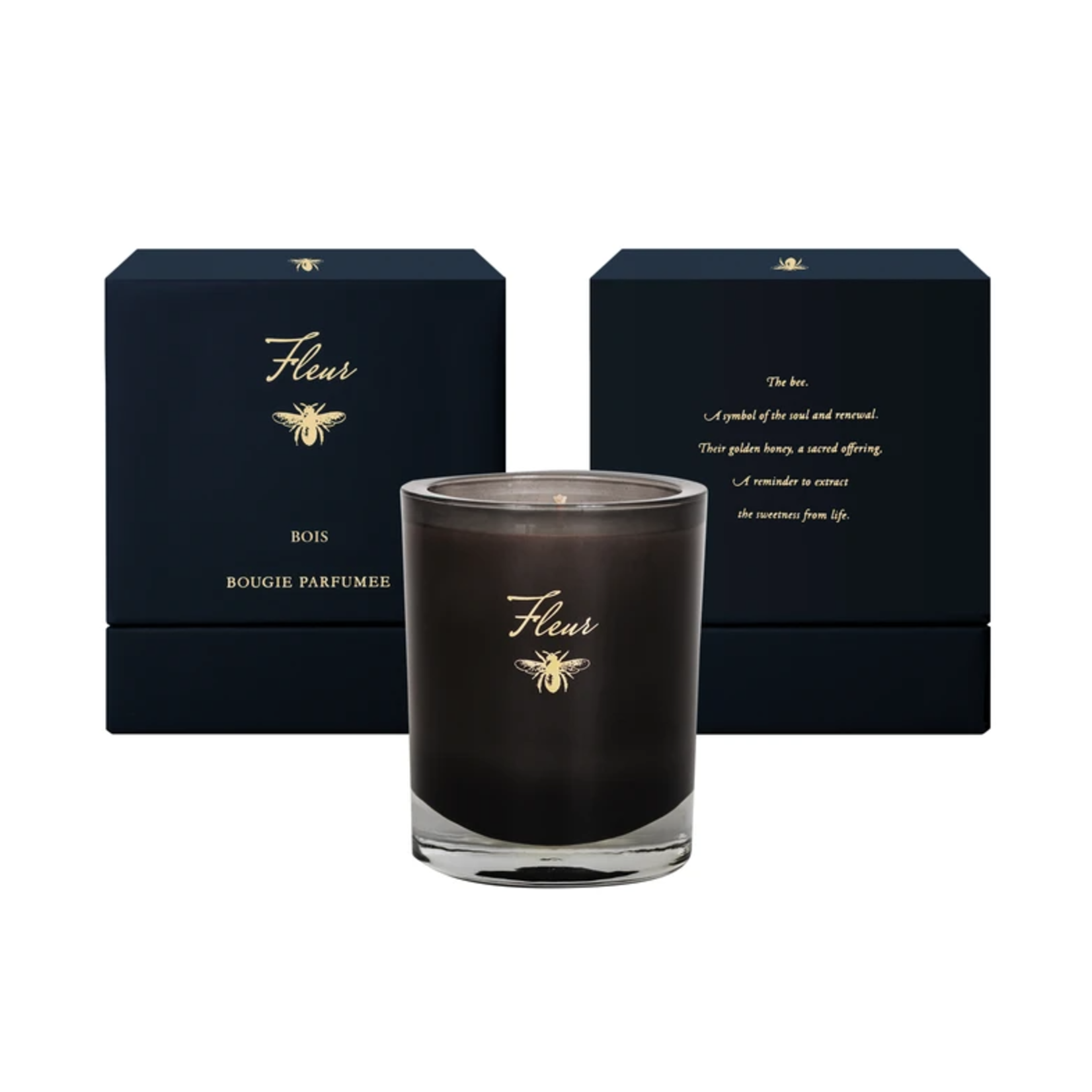 Fleur Candles Fleur Candles, Single-Wick Soy Candle, 55 hour burn time