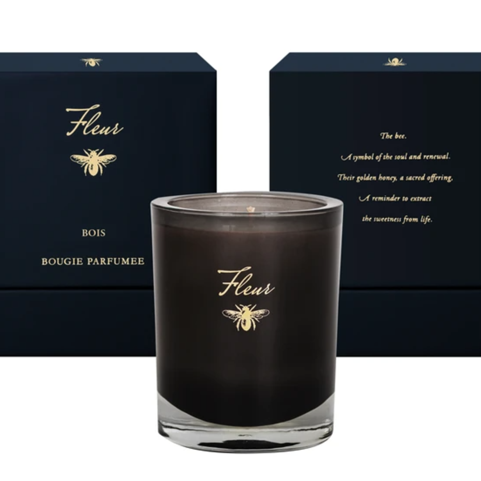 Fleur Candles Fleur Candles, 3-Wick Soy Candle, 120 hour burn time
