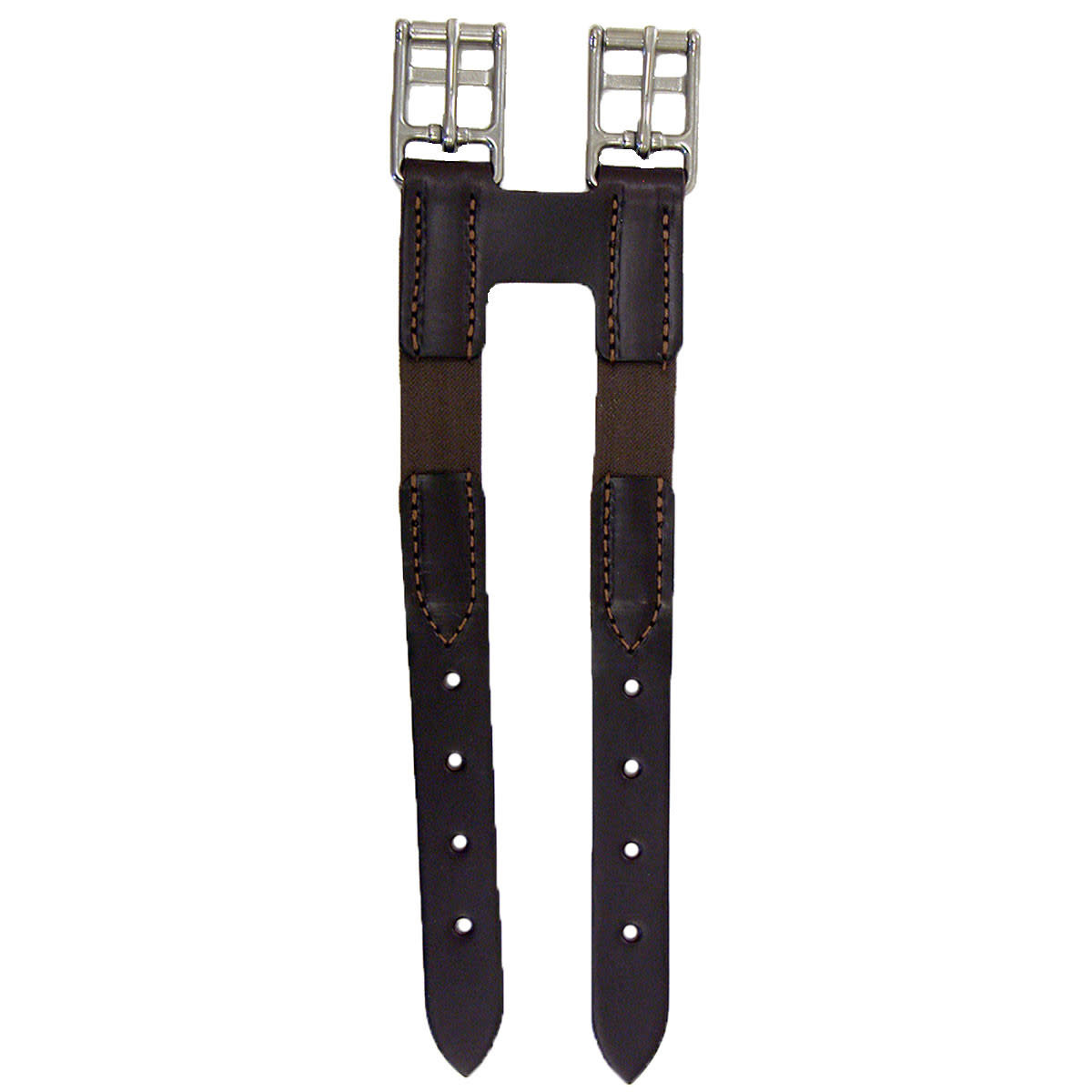 Prolunga Sottopancia In Cuoio Per Cavallo Intrepid International | Accessorio Equitazione Inglese Regolabile - 2