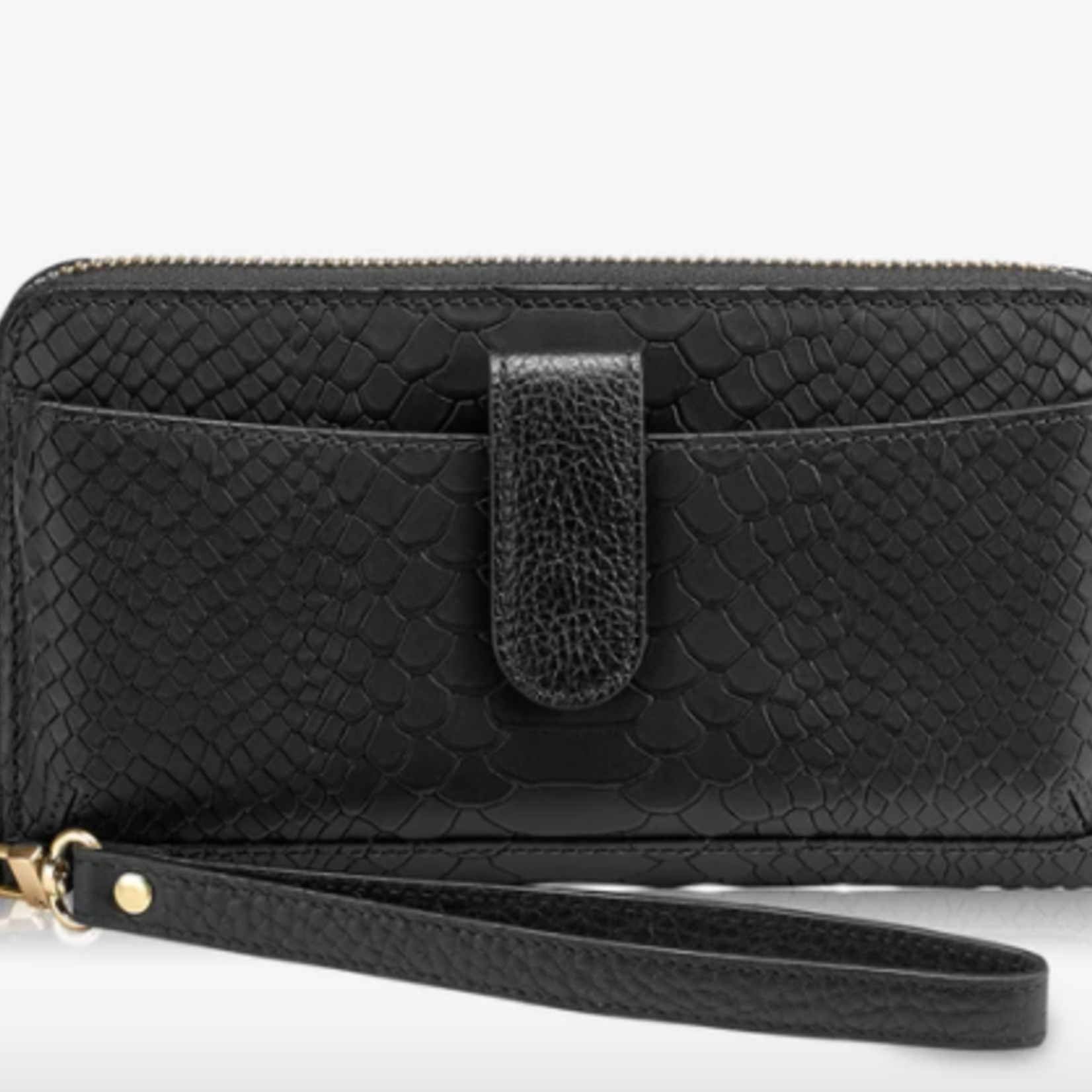 GiGi City Phone Wallet, Embossed Python Collection