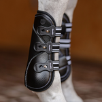 Equifit D-Teq Leather Front Boots in Black Ostrich