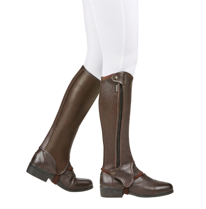 Bottes D'équitation Dublin Evolution, Zippées Devant, Marron, Neuves