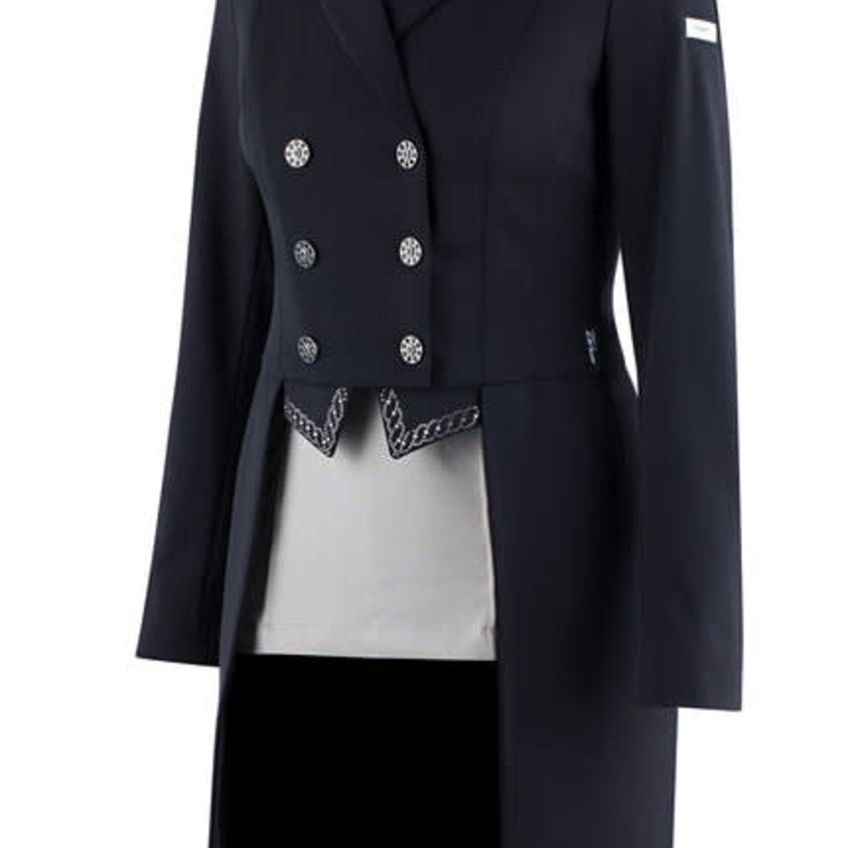 Animo Animo Labay Dressage Shadbelly Coat with Swarovski Details on collar & points