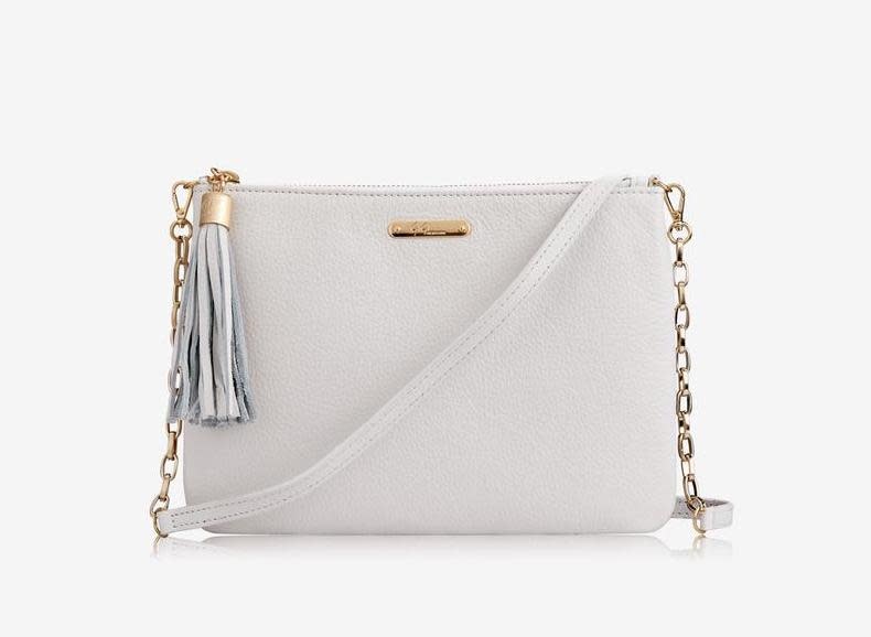 Chelsea Crossbody Pebble Leather w Chain RIDE