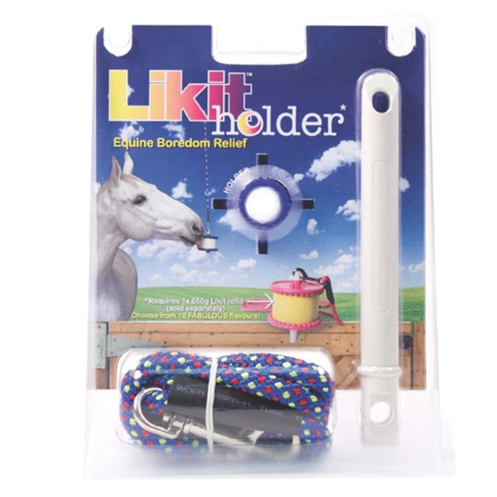 Likit 16815 Likit Holder Equine Boredom Relief Treat Holder - Requires Original Likit (LG)