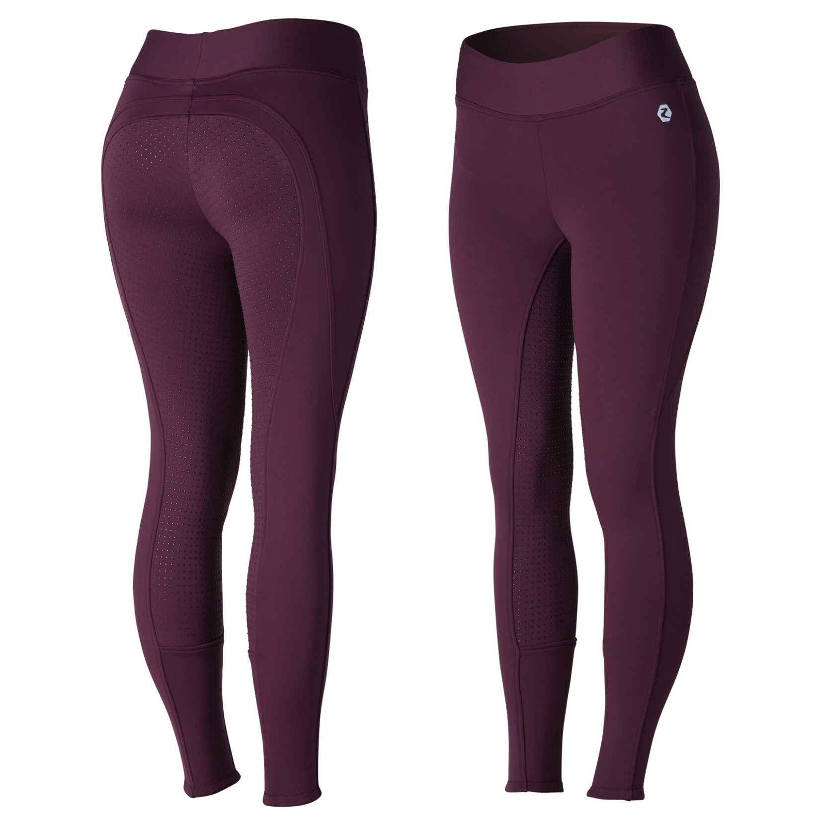 Horze Women's Active Winter Silicone Full Seat Tights