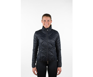 Horze Elena Womens Light Padded Jacket - Dark Navy – Extreme Tack