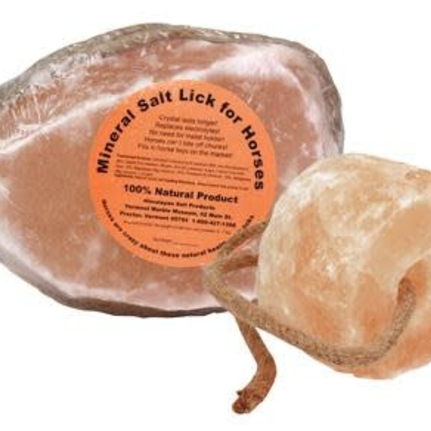 13311-2 Himalayan Rock Salt w/Rope 5-6 lb- Provides Balanced Intake of Iron, Potassium, and Magnesium