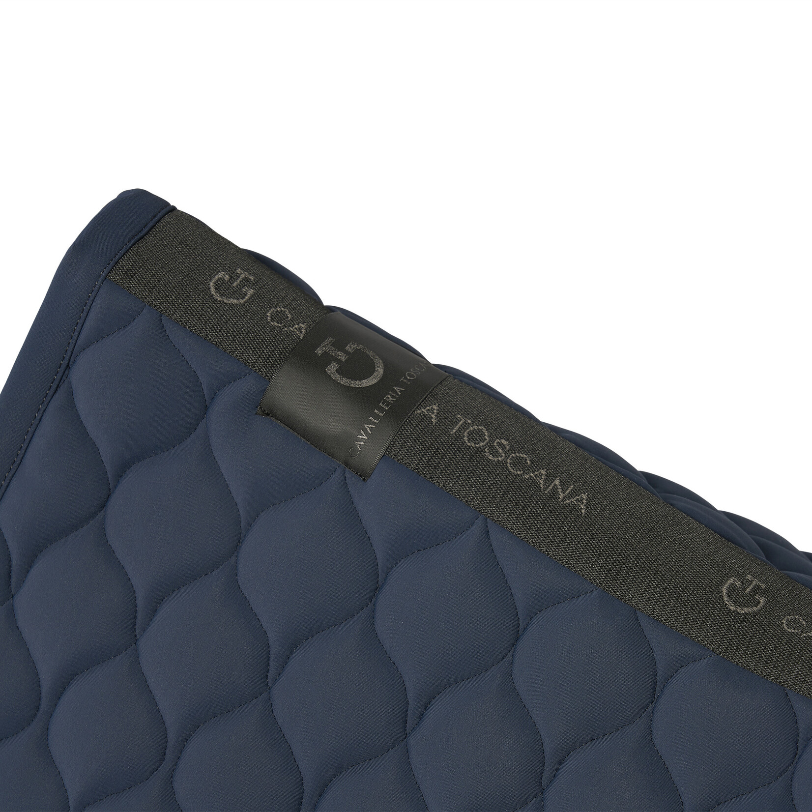 Cavalleria Toscana SOT054 Cavalleria Toscana Circular Quilted Jersey Dressage Saddle Pad