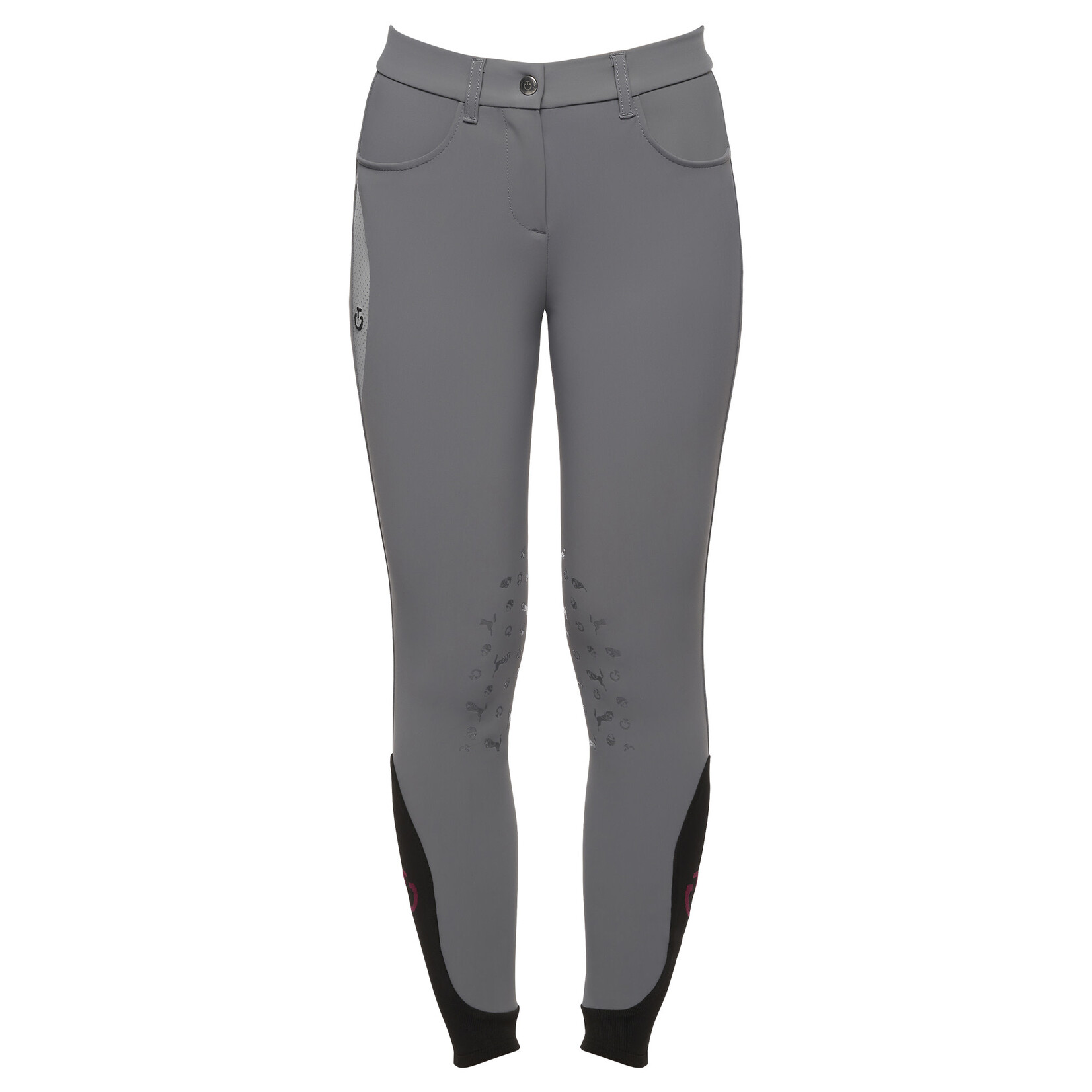 Cavalleria Toscana PAA011 Cavalleria Toscana Girls Perforated Print Breeches