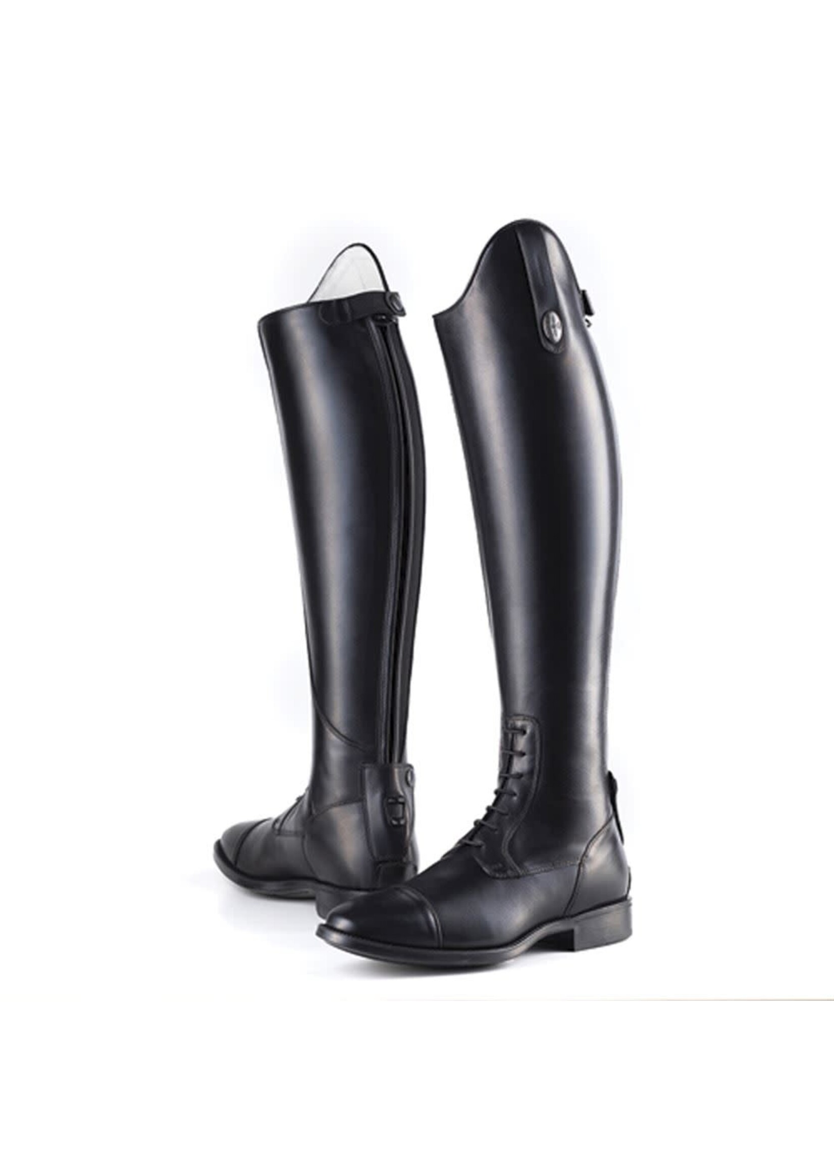 Bottes DeNiro Amabile Noires – Femme – Taille 37 (XXS) – Cuir Lisse – État Neuf