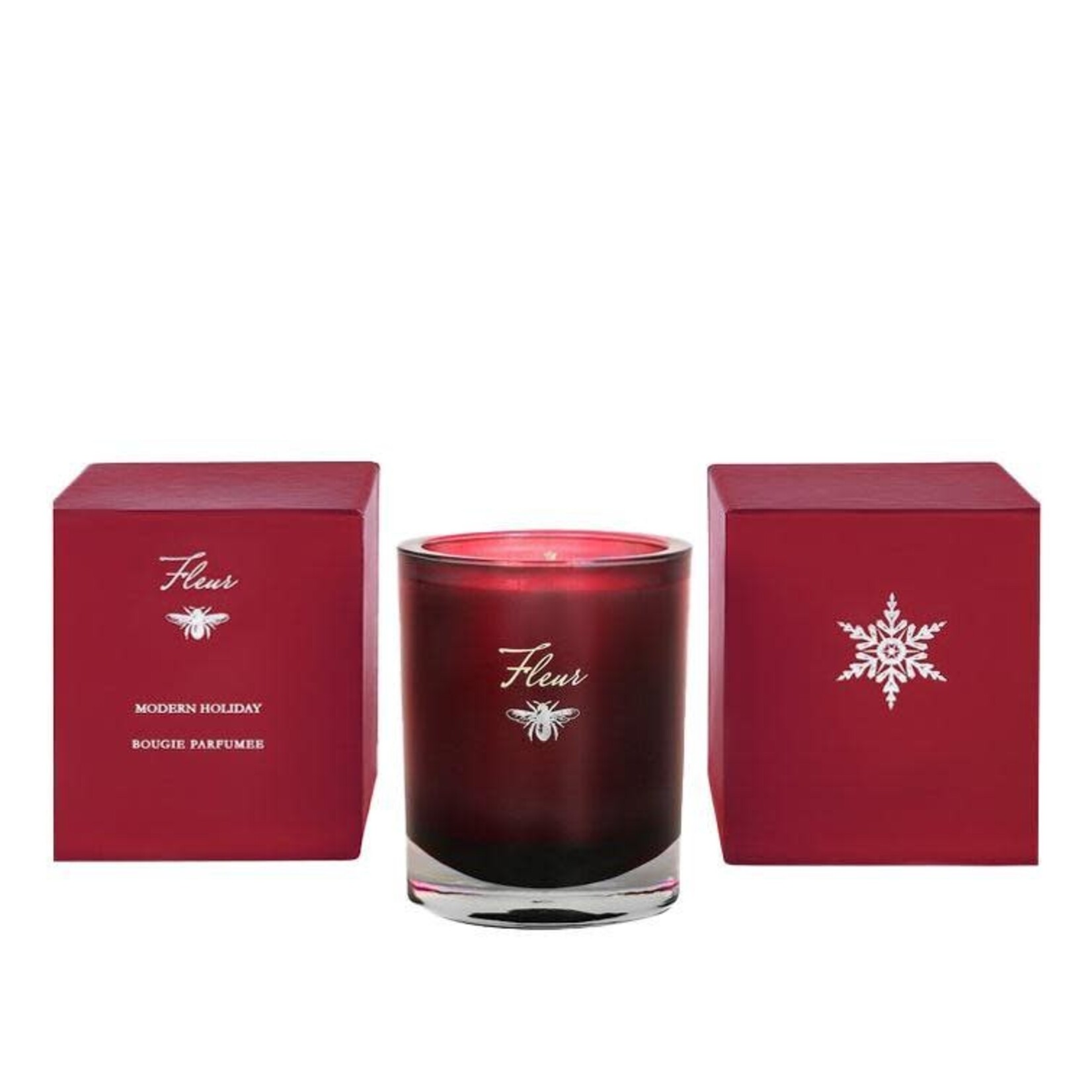 Fleur Candles Fleur Candles, Single-Wick Soy Candle, 55 hour burn time