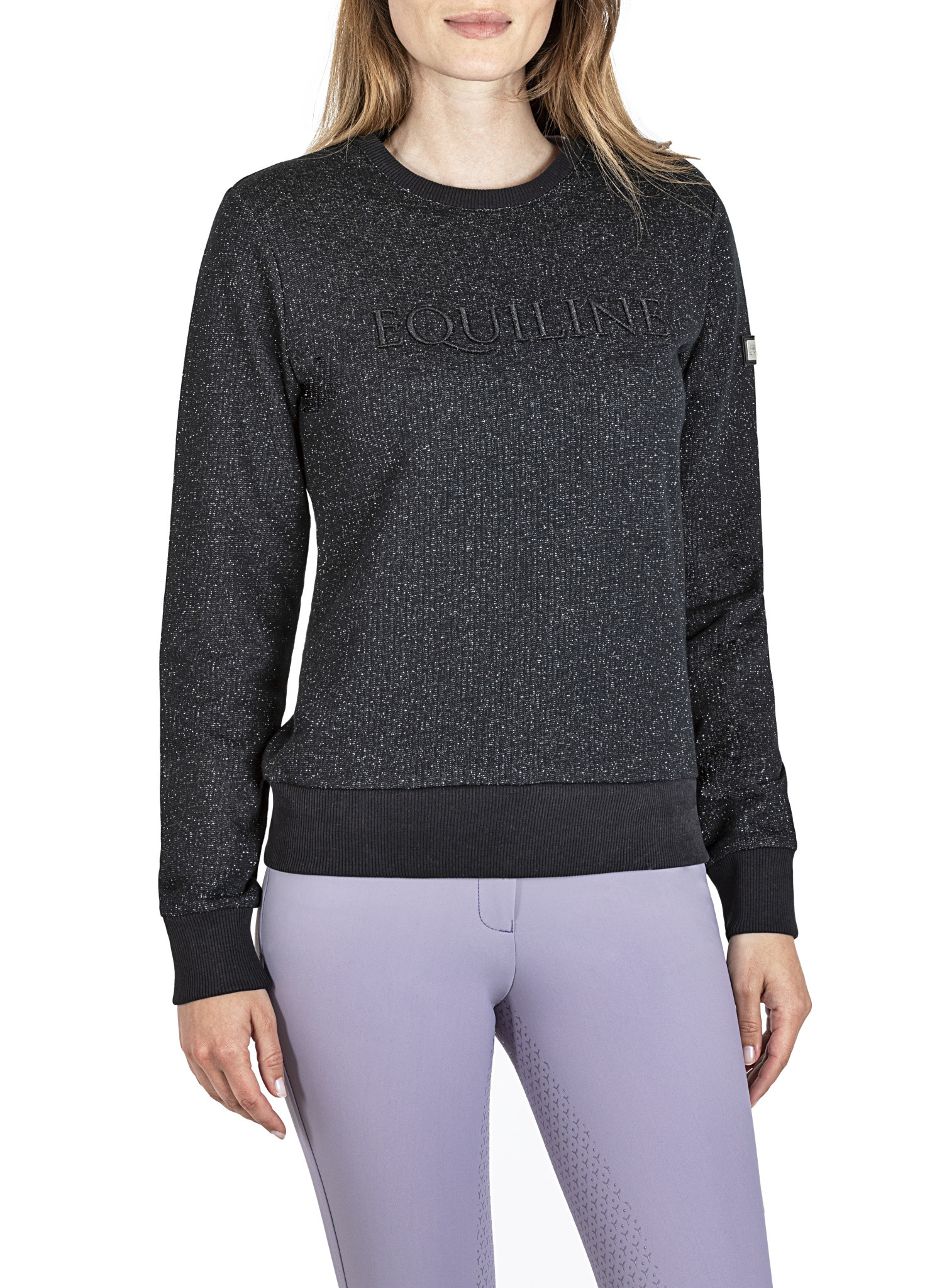 GUESS® Sweatshirt logo à frente e lateral Mulher