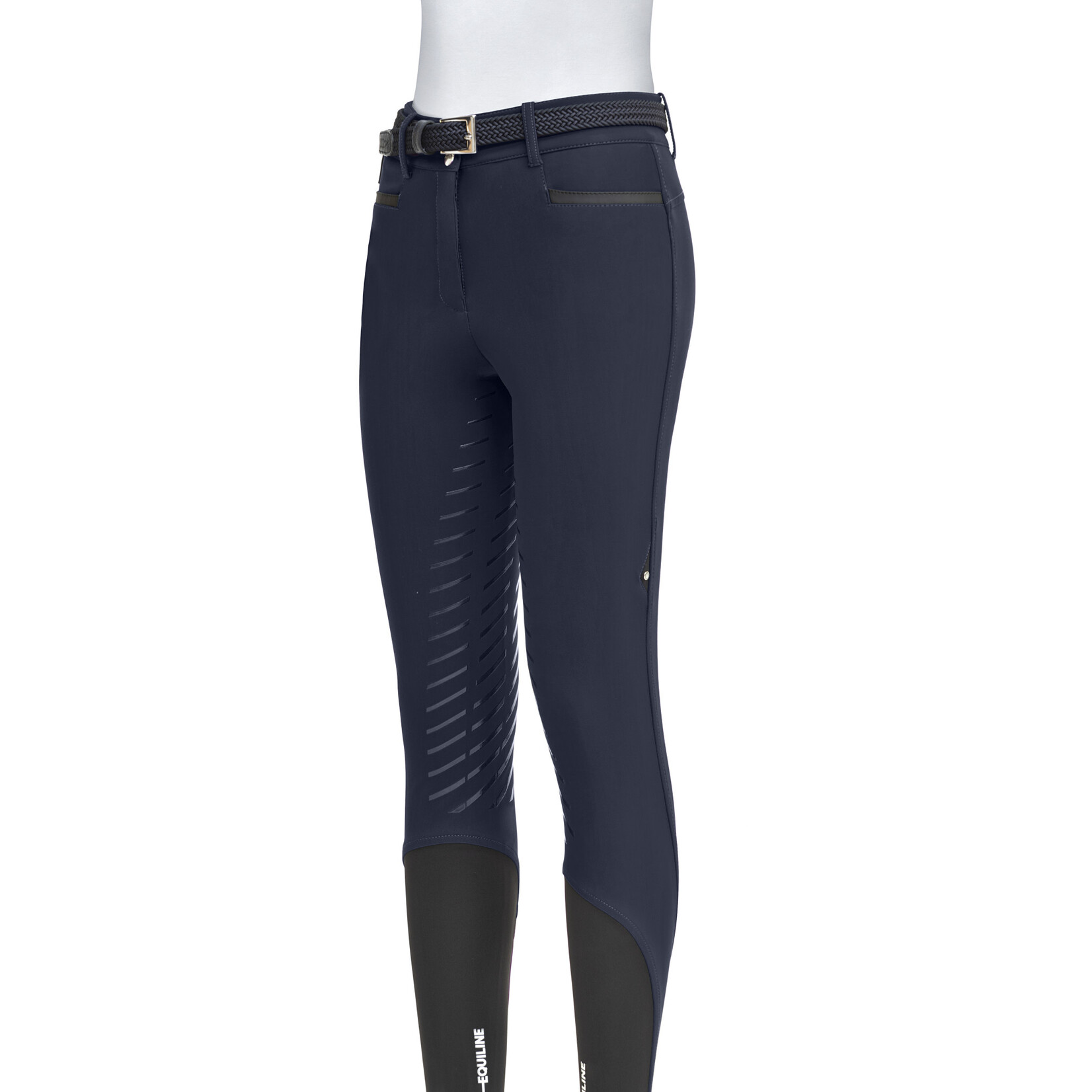 Equiline N08971 Equiline Coleenf Women's B-Move High Waist Full Grip Riding Breech