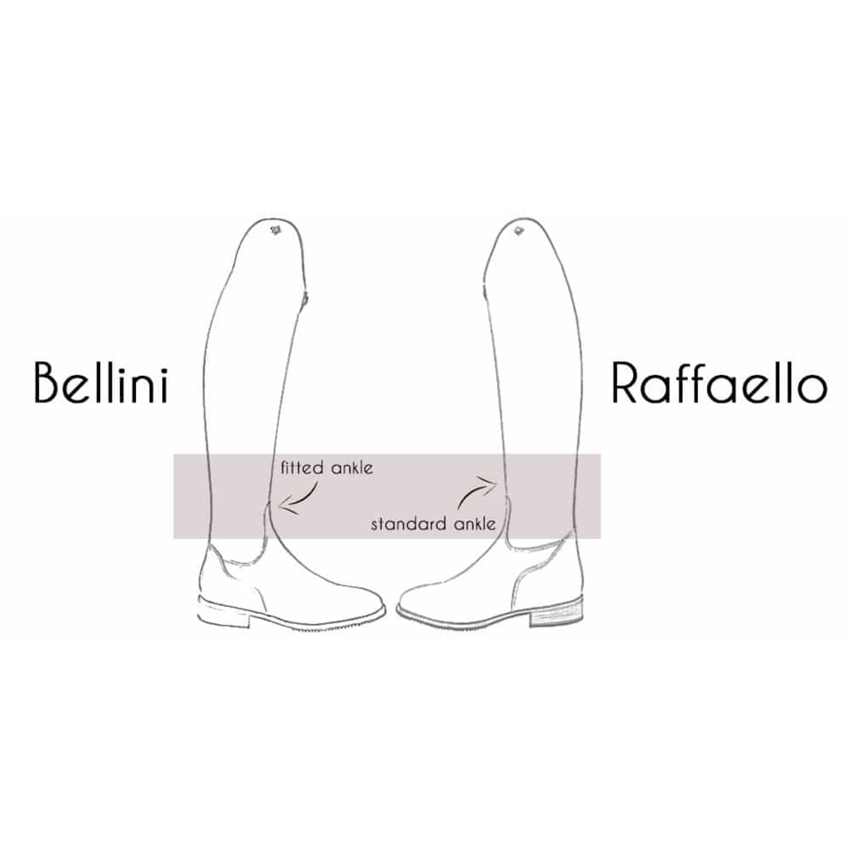 Deniro Boot DeNiro Bellini Custom Dressage Boot- styled ankle & 'comfy' stiffness- WRAT calf leather (all colors)