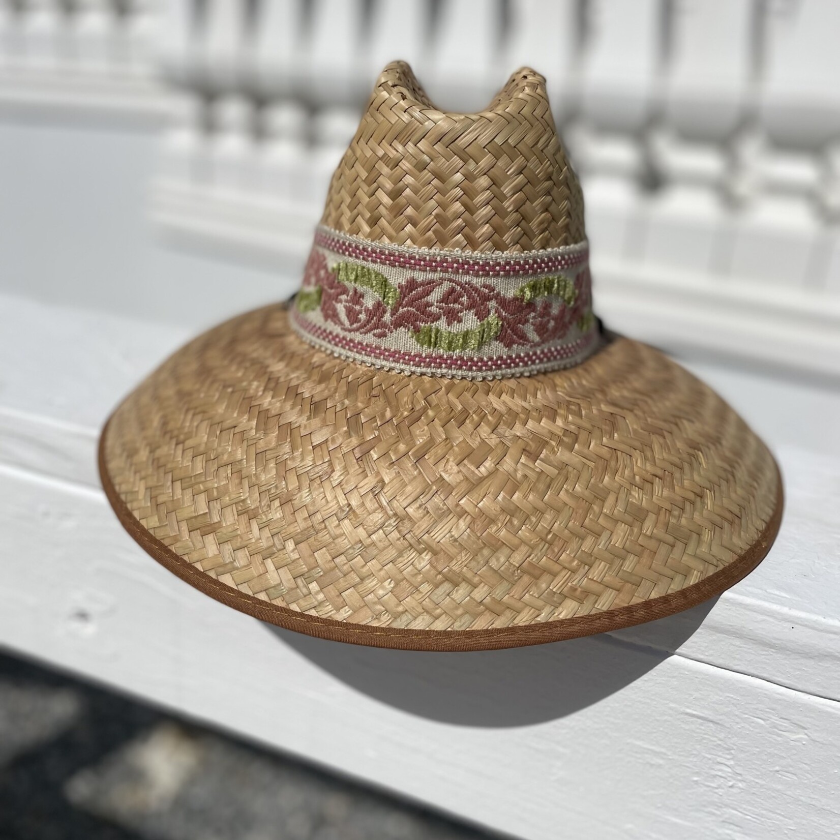 Dragonfly Designs Dragonfly Designs Sun Hat with Horse Hair hand braided adjustable slide for windy days, fits most, sizing strips available.