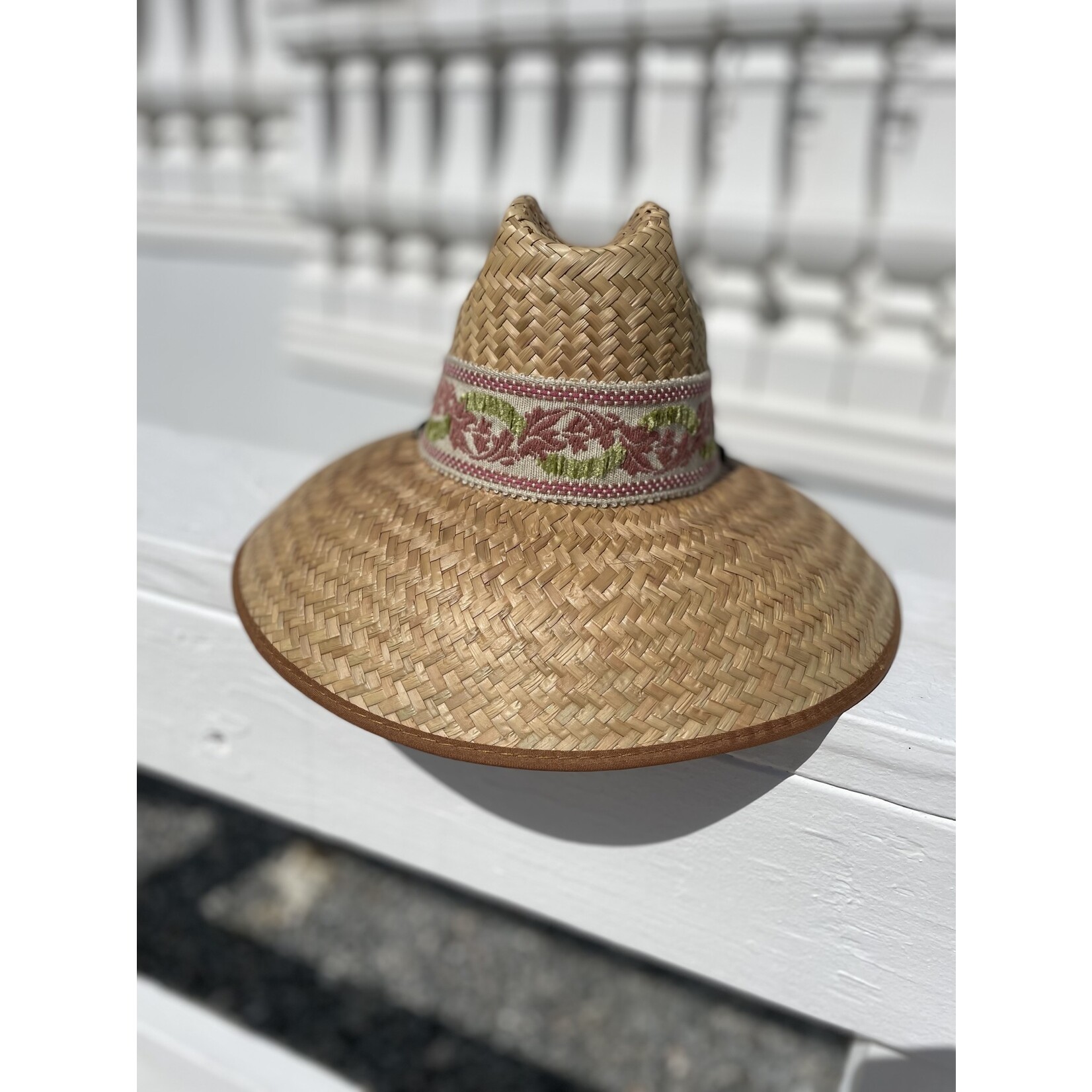 Dragonfly Designs Dragonfly Designs Sun Hat with Horse Hair hand braided adjustable slide for windy days, fits most, sizing strips available.