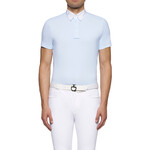 Cavalleria Toscana POU248 Cavalleria Toscana Men’s Tech Piquet Competition Polo