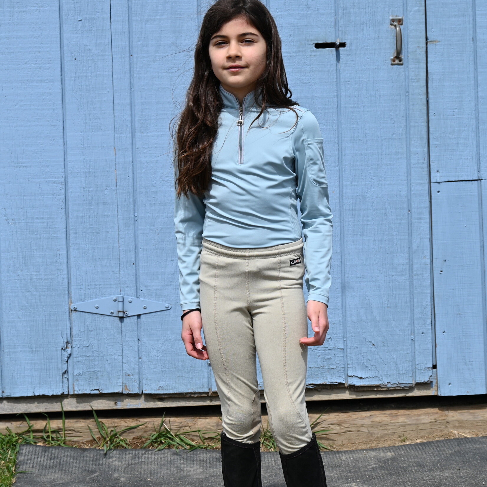 Chestnut Bay Chestnut Bay Girl's SkyCool® Long Sleeve Performance Rider Shirt