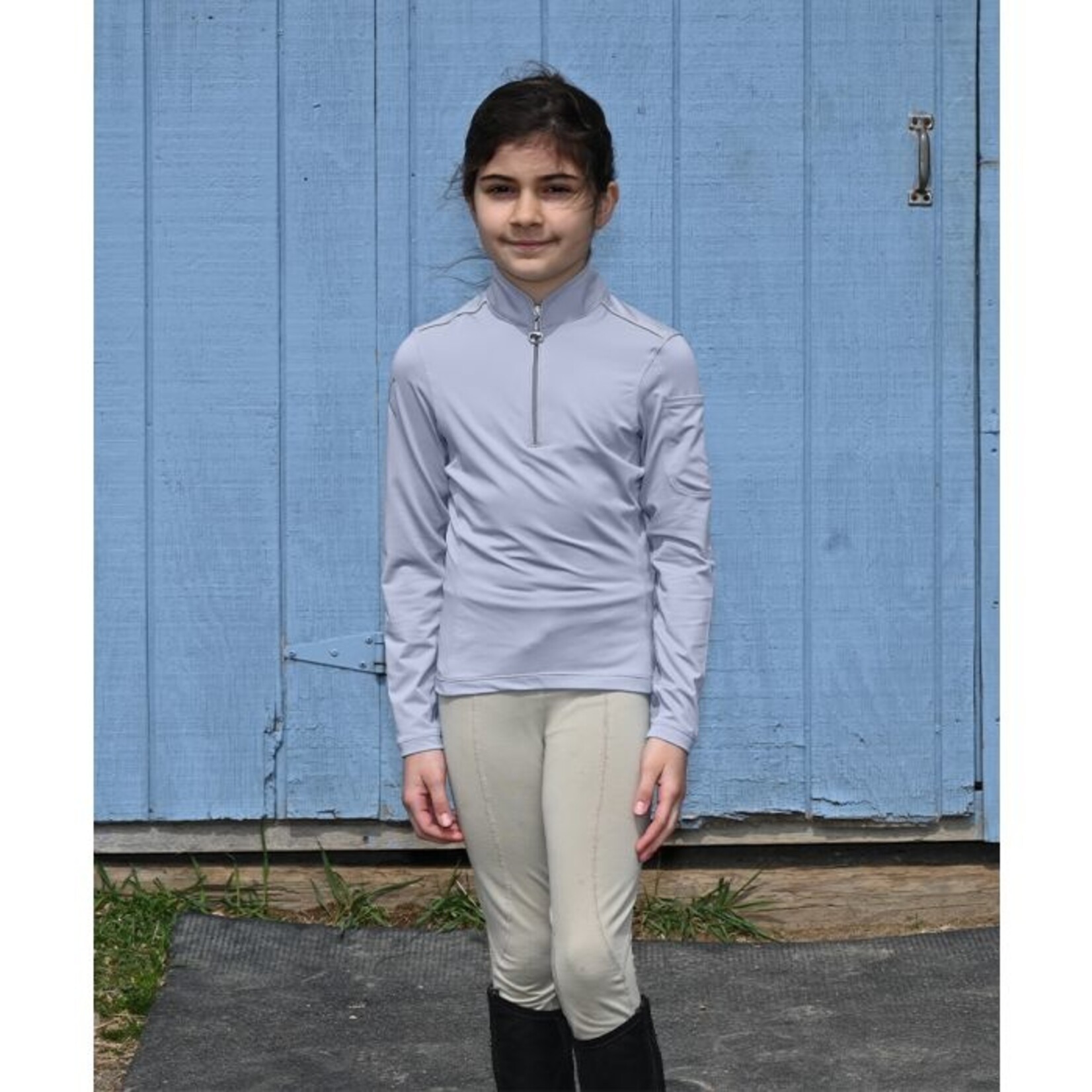 Chestnut Bay Chestnut Bay Girl's SkyCool® Long Sleeve Performance Rider Shirt