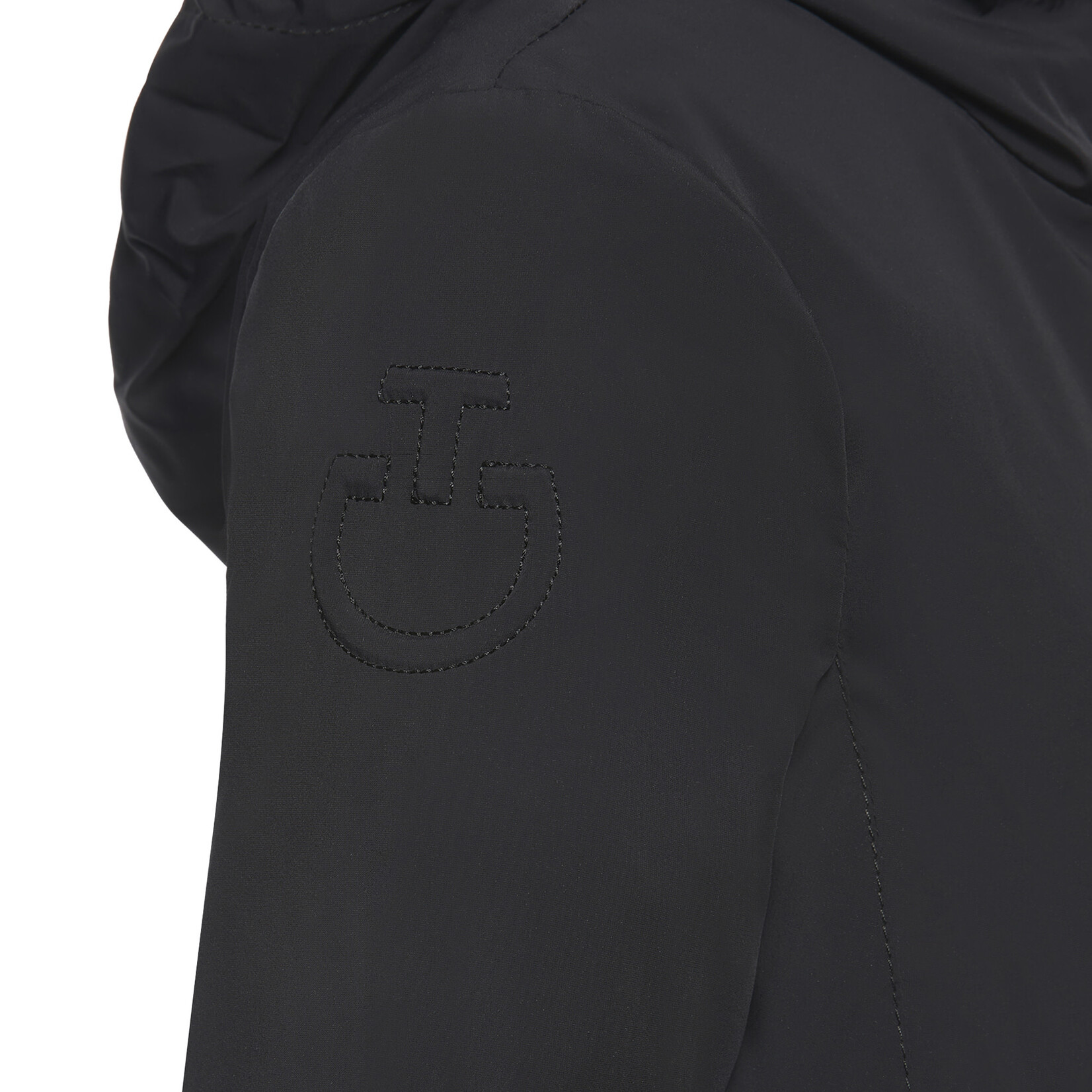 Cavalleria Toscana GIK023 Cavalleria Toscana Junior Waterproof Hooded Zip Jacket