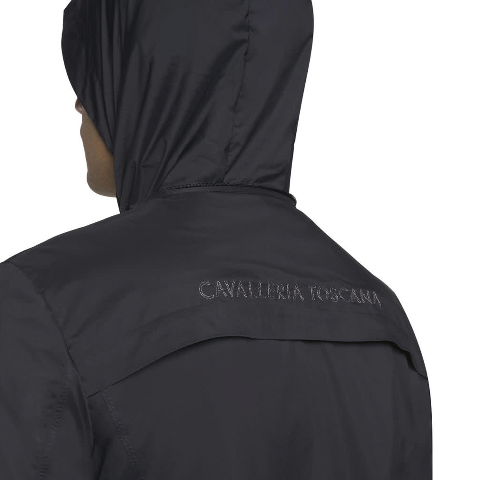 Cavalleria Toscana GIU241 Cavalleria Toscana Men’s Waterproof Zip Jacket w/ Stow Away