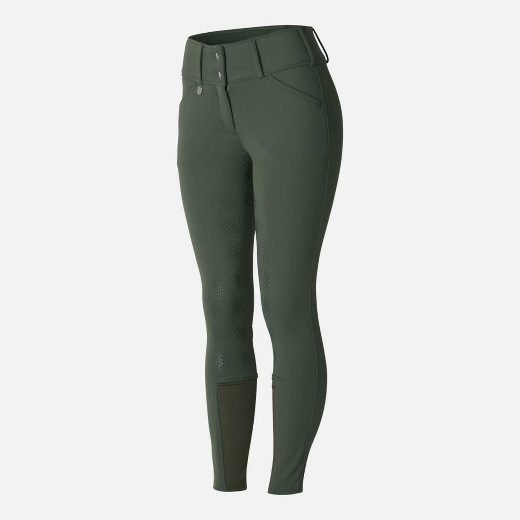 Horze Grand Prix Women's Thermo Softshell Silicone Full Seat Breeches