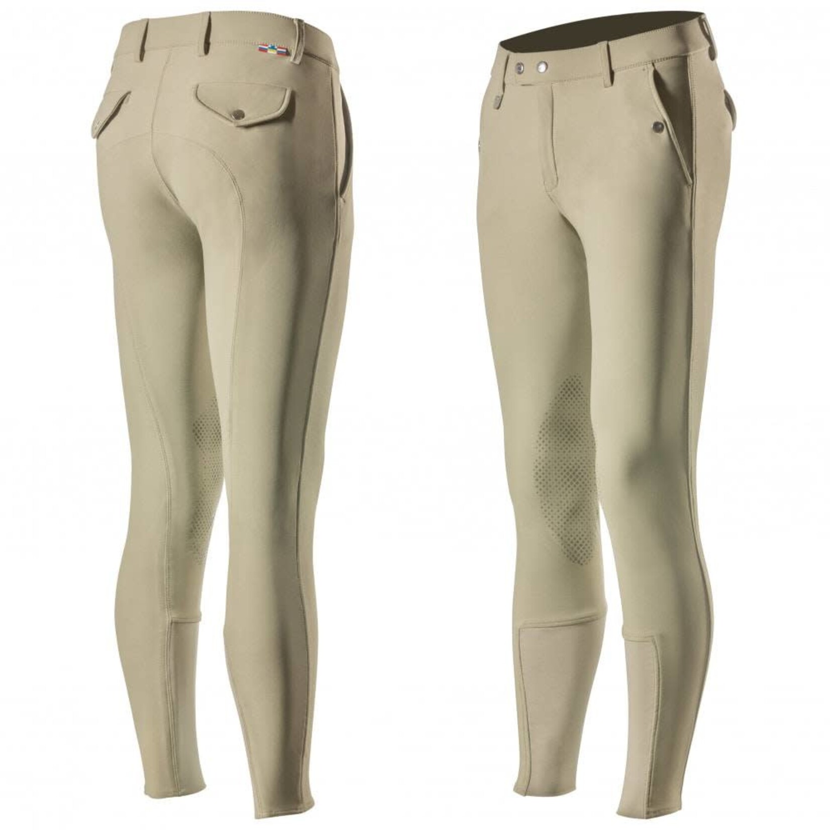 Horze Grand Prix Men’s Silicone Knee Patch Breeches