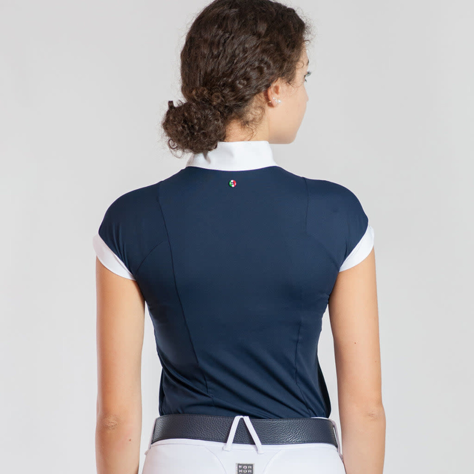 For Horses For Horses Arietta Short Sleeve Junior Show Shirt