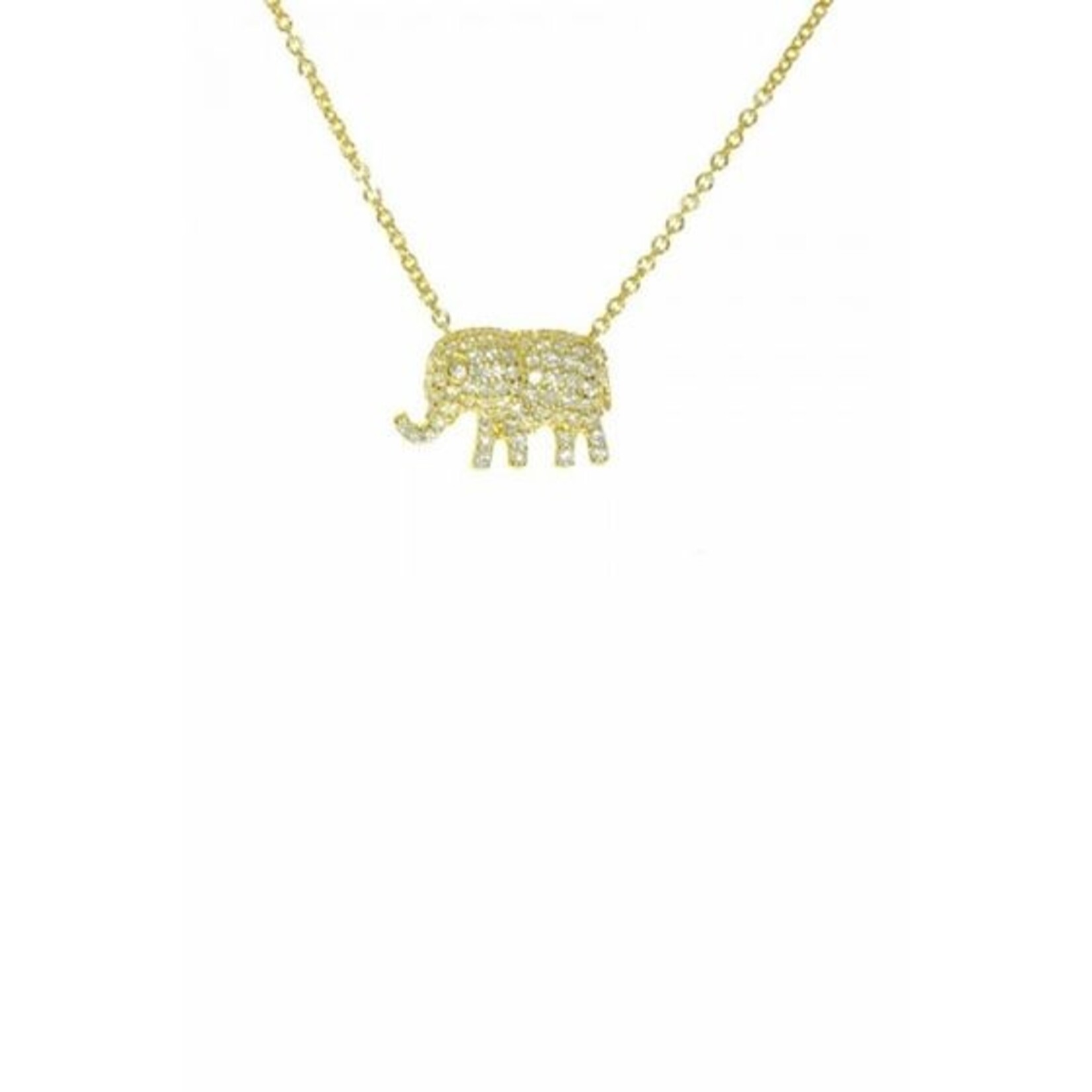 Sugar Bean Sugar Bean Elephant Necklace