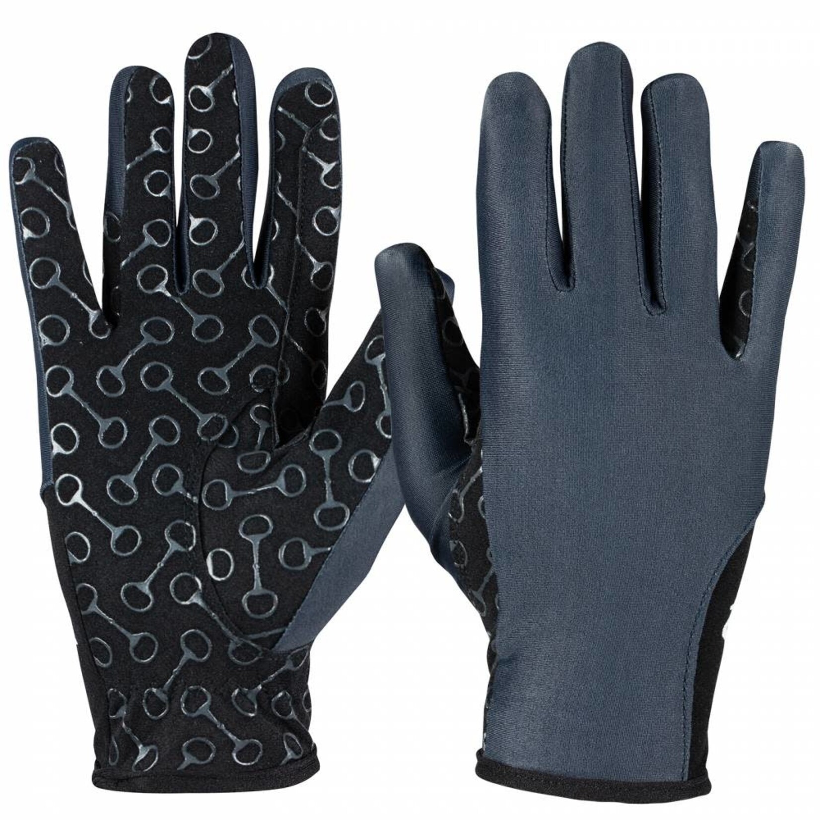 Horze Children’s Silicone Bit-Printed Grip Riding Gloves