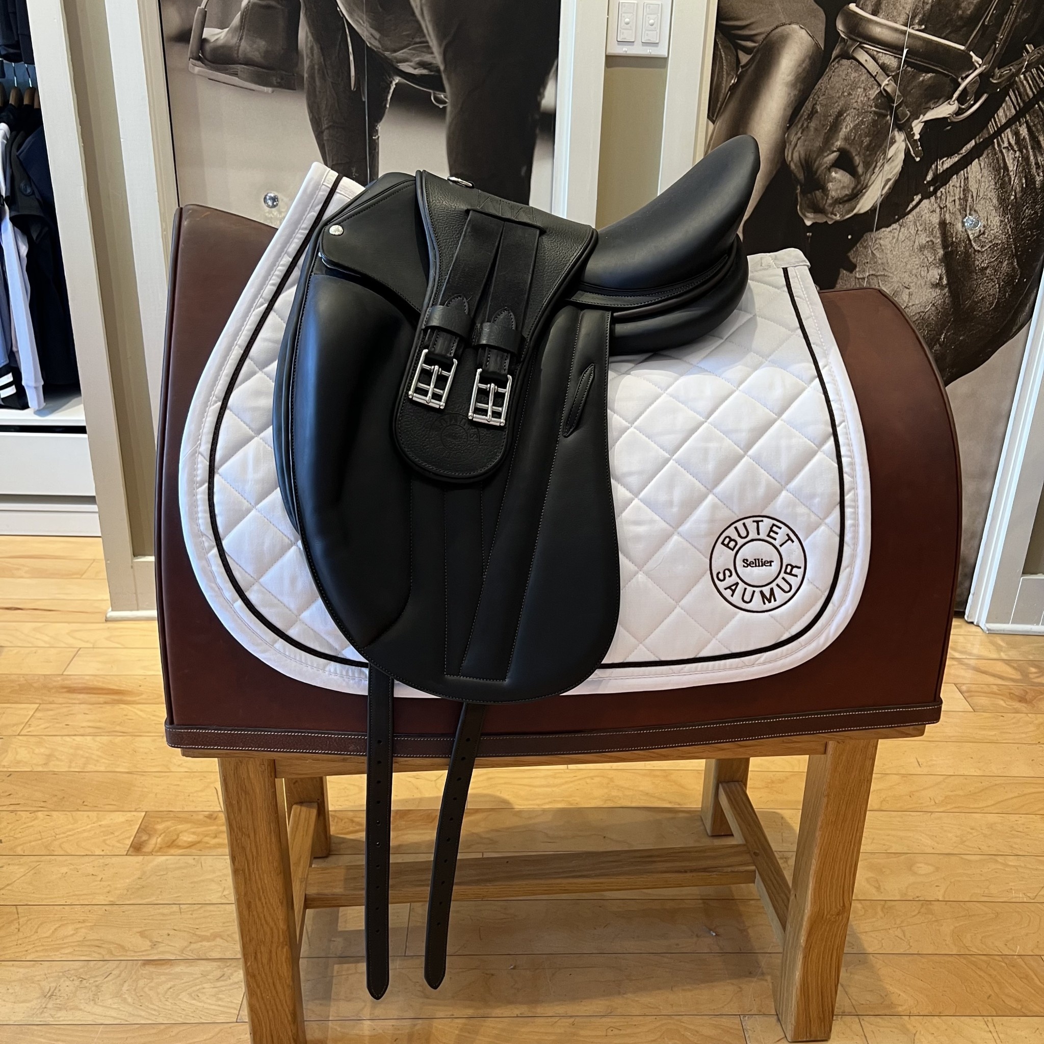 Butet Integrated Premium L-Seat Jumping Saddle - RIDE